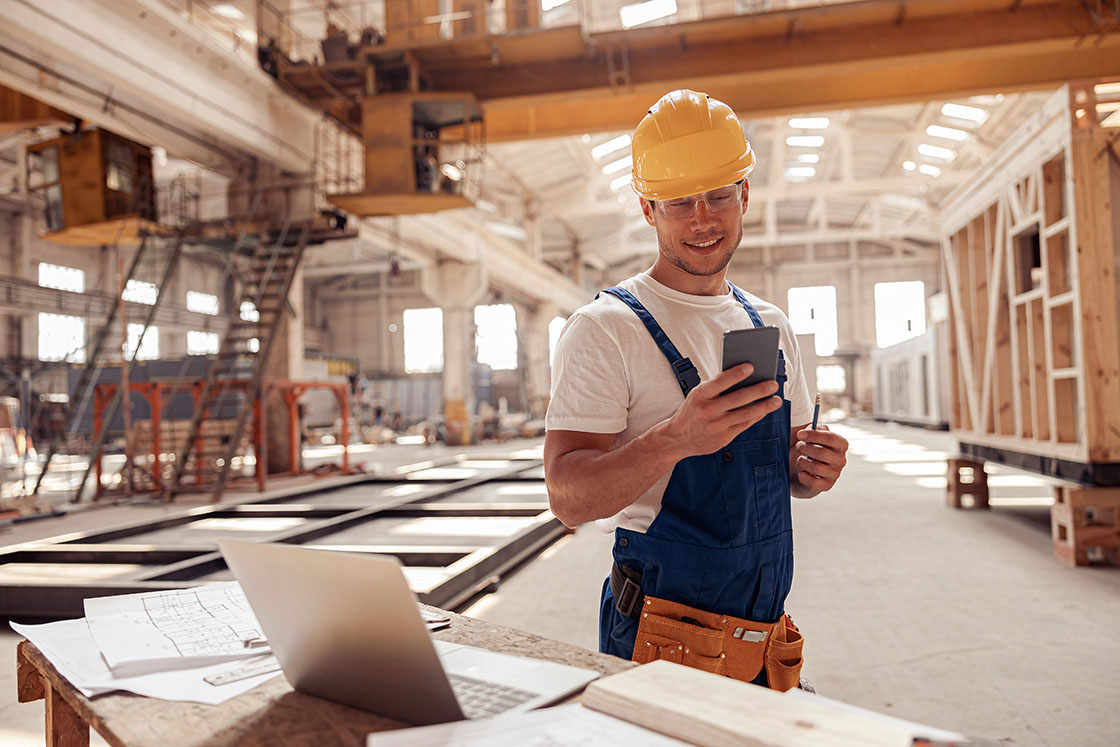 Builder on site